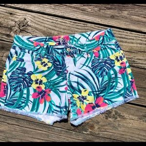 Old Navy Hawaiian print shorts